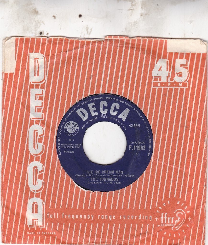 Tornados ( 1963 ), Cd's en Dvd's, Vinyl Singles, Ophalen of Verzenden, Gebruikt, 7 inch, Pop