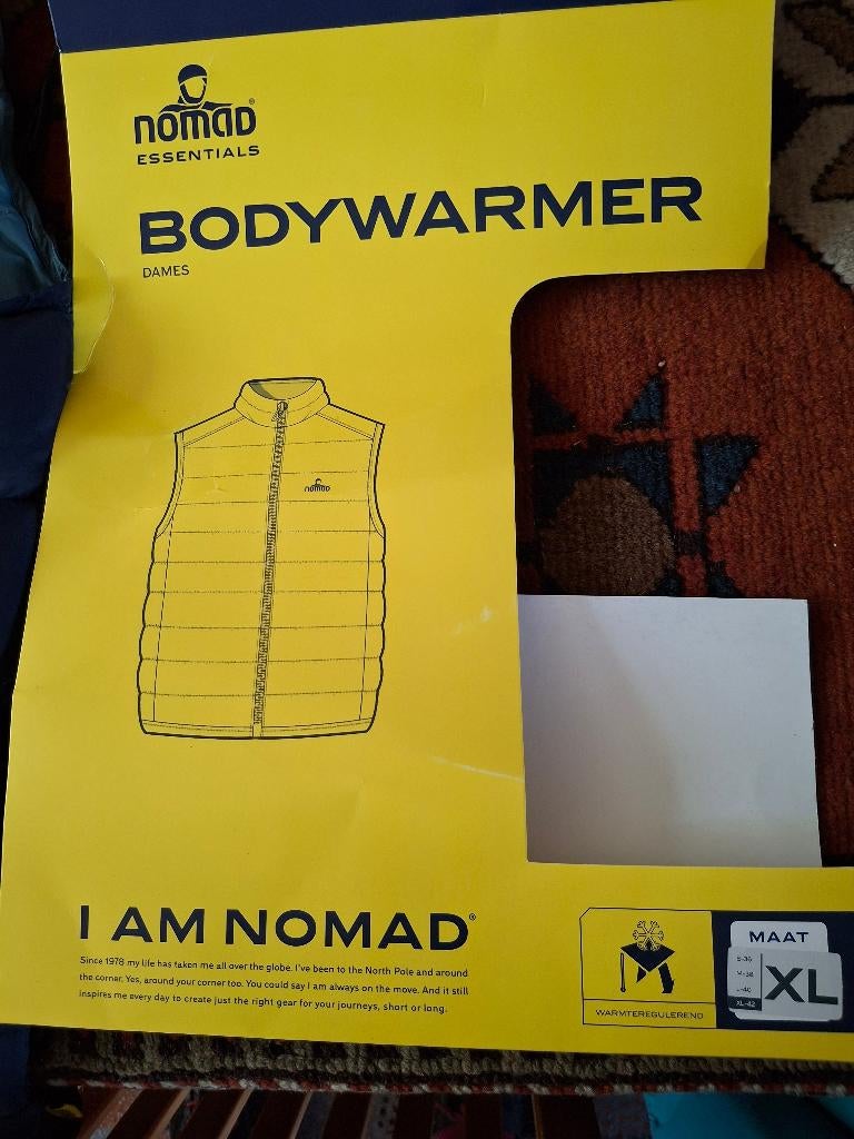 Bodywarmer dames nomad maat m en l donkerblauw, Kleding | Dames, Ophalen of Verzenden, Nieuw, Maat 38/40 (M), Blauw