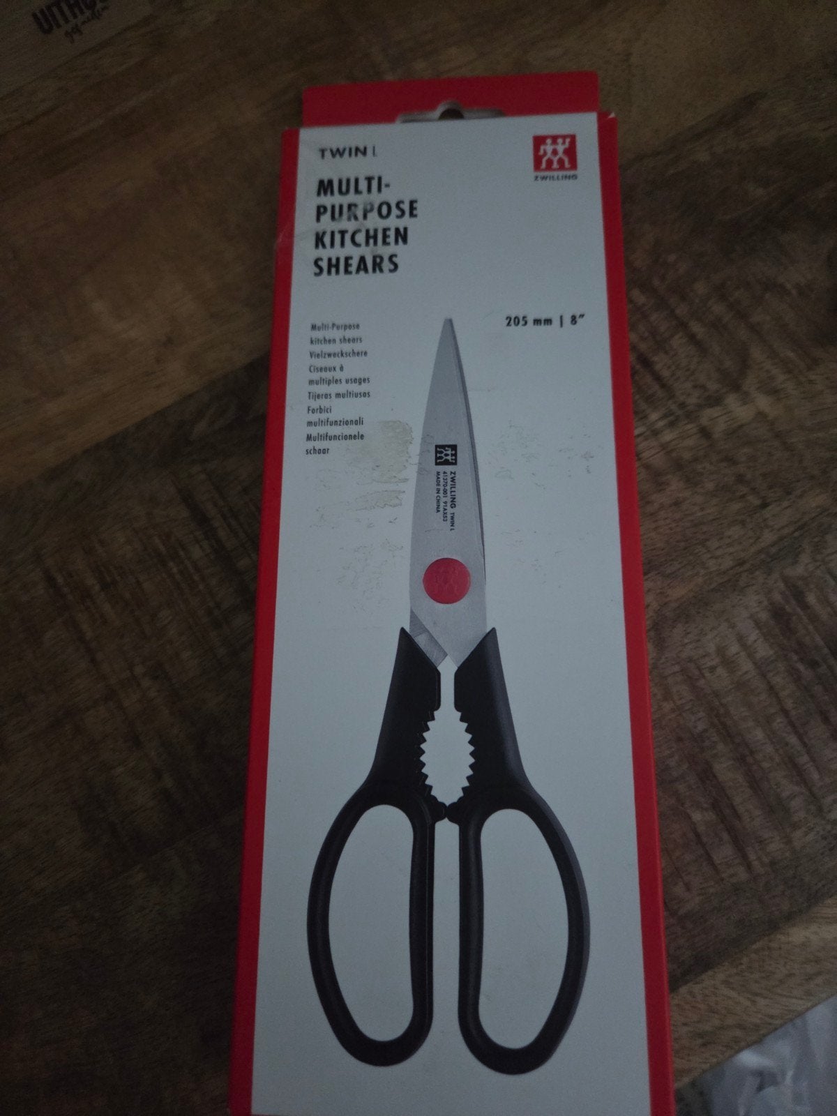 ZWILLING TWIN L Keukenschaar - Multifunctioneel, Overige typen, Nieuw, Ophalen of Verzenden, Zwart