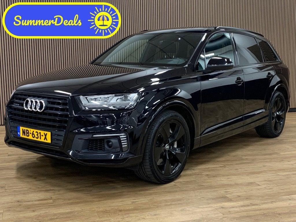 Audi Q7 3.0 TDI e-tron quattro Sport|Head Up Display|Opendak, Auto's, Automaat, Gebruikt, 259 pk, 2420 kg