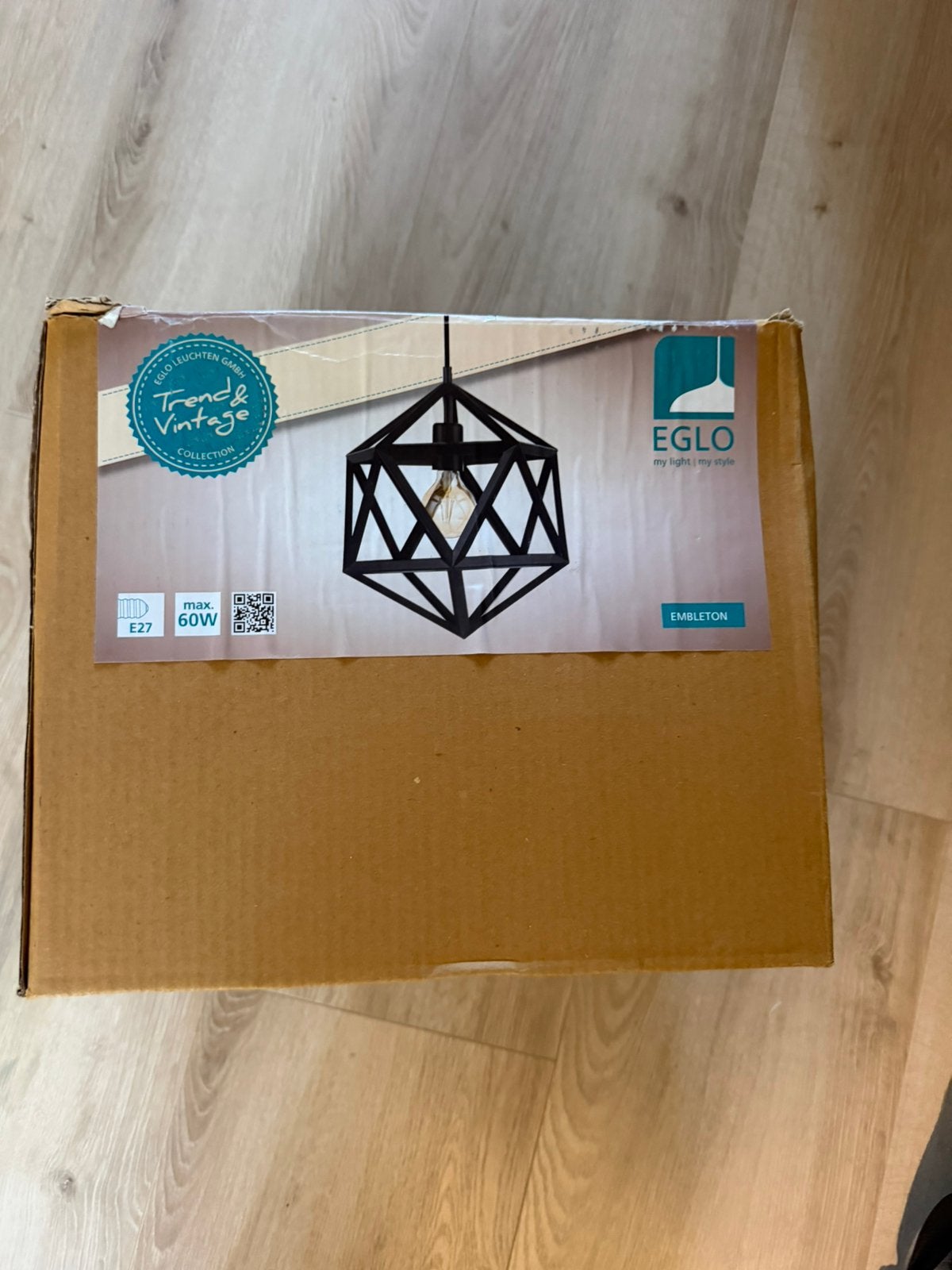 Eglo hanglamp, nieuw in doos., Ophalen, Zo goed als nieuw