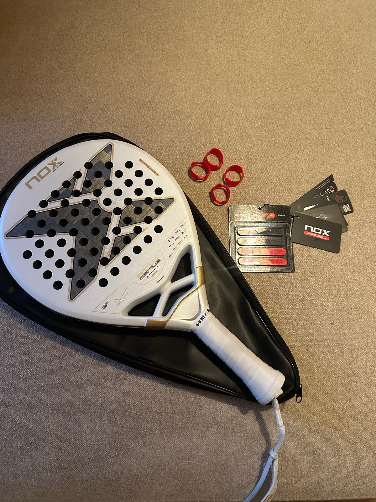Nox AT10 12k Xtrem 2026 Padelracket - Zo goed als nieuw, Ophalen of Verzenden, Zo goed als nieuw