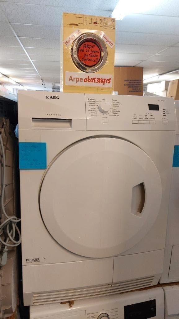 condensdroger AEG condensdroger  200 arpe kampen 063531871, Witgoed en Apparatuur, Wasdrogers, Ophalen, 6 tot 8 kg, Refurbished