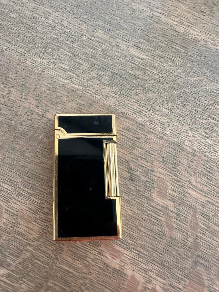Champ Aansteker Goud Zwart, Ophalen, Gebruikt, Aansteker