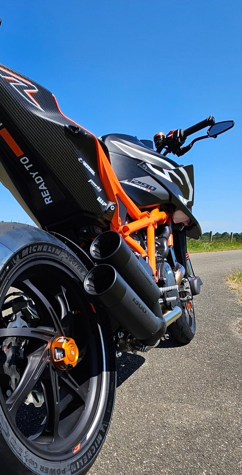 Brabus 1300 R Uitlaatdemper - Voor Superduke 1290/1390, Ophalen, Gebruikt
