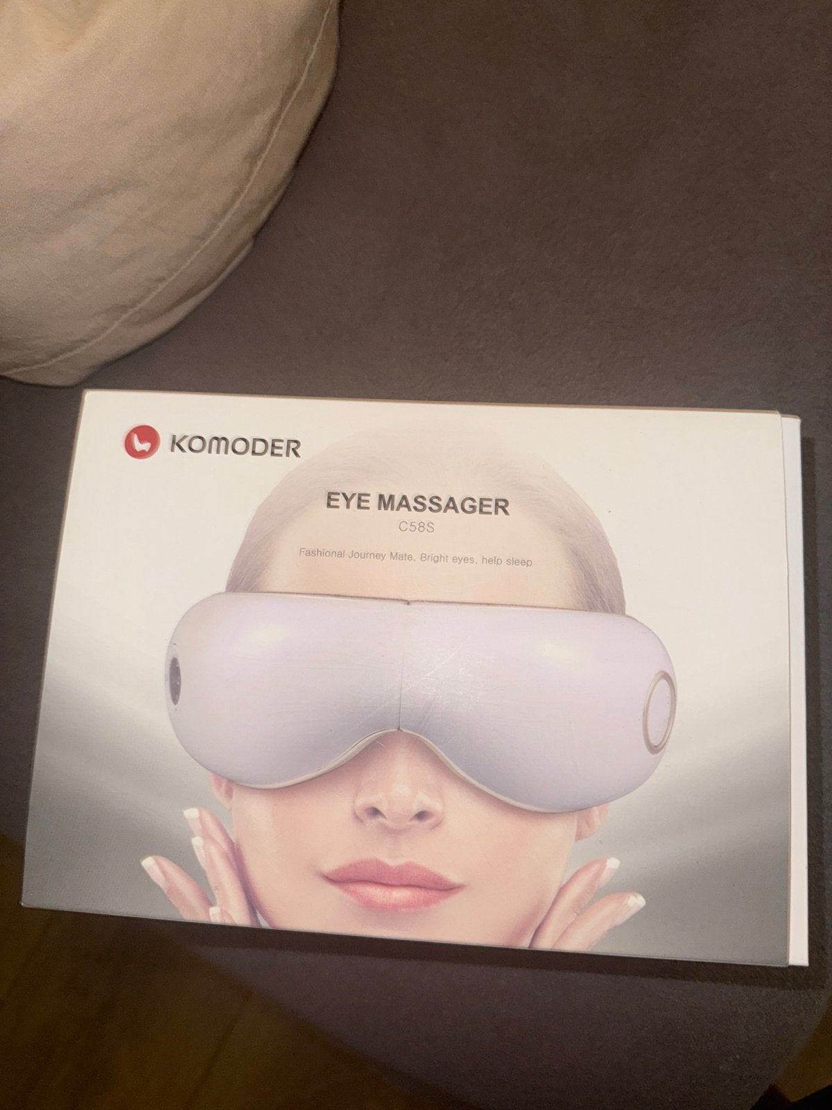 Komoder Oogmassager C58S - Ontspanning en slaap, Ophalen of Verzenden, Nieuw, Overige typen
