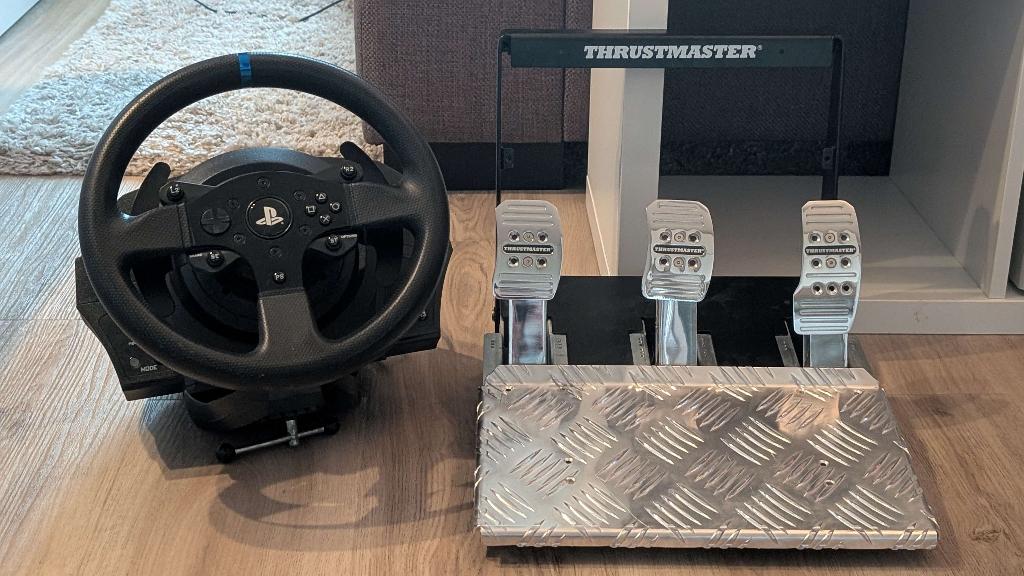 Thrustmaster T300 RS GT + T3PA Pro, Ophalen, Gebruikt, Stuur of Pedalen, PlayStation 4
