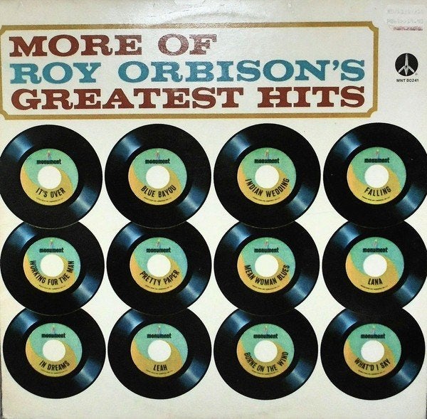 LP - Roy Orbison ‎– More Of Roy Orbison's Greatest Hits, LP, Gebruikt, Ophalen of Verzenden, Poprock