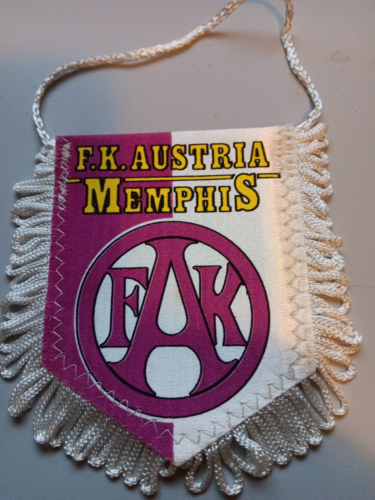 F.k.Austria vaantje, Verzamelen, Ophalen of Verzenden, Zo goed als nieuw, Buitenlandse clubs, Vaantje of Sjaal