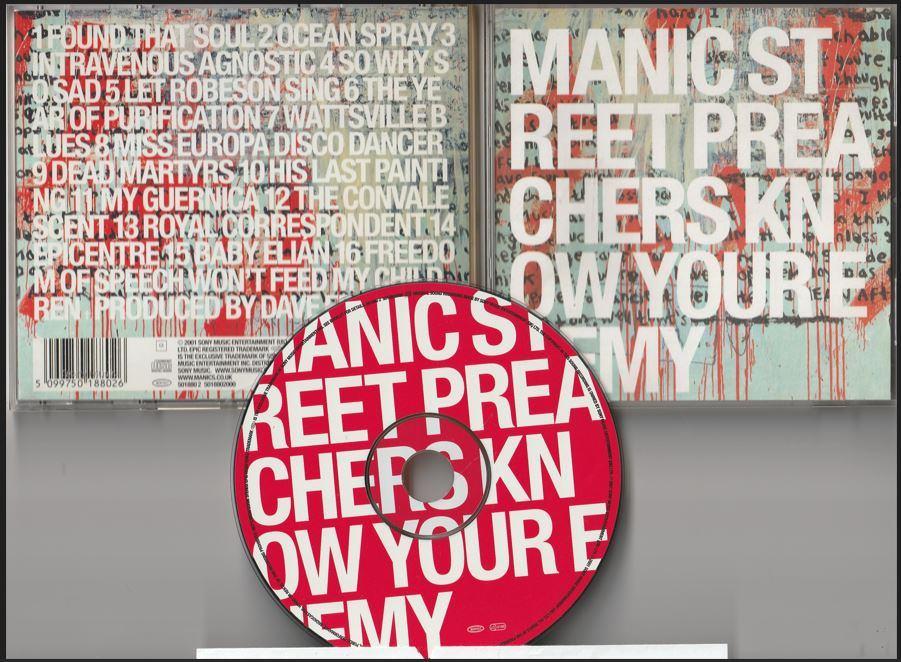 Manic Street Preachers - Know Your Enemy, Cd's en Dvd's, Ophalen of Verzenden, Gebruikt, Alternative