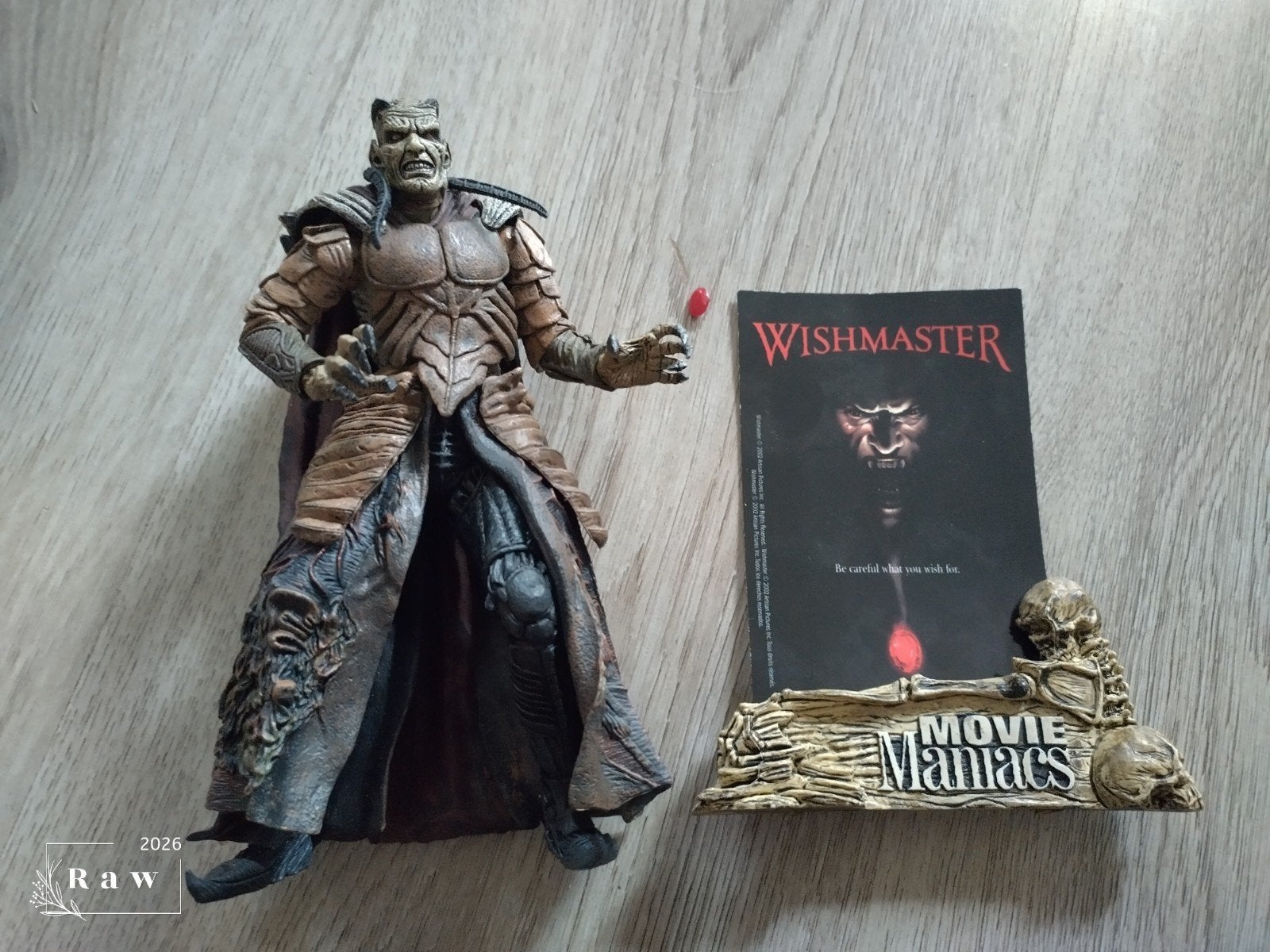 Wishmaster Movie Maniacs actiefiguur met accessoires, Ophalen of Verzenden, Gebruikt