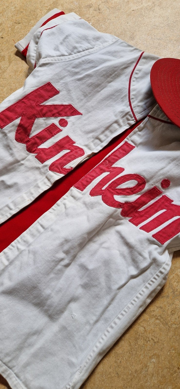 Kinheim honkbalpak vintage, Ophalen of Verzenden, Gebruikt, Kleding
