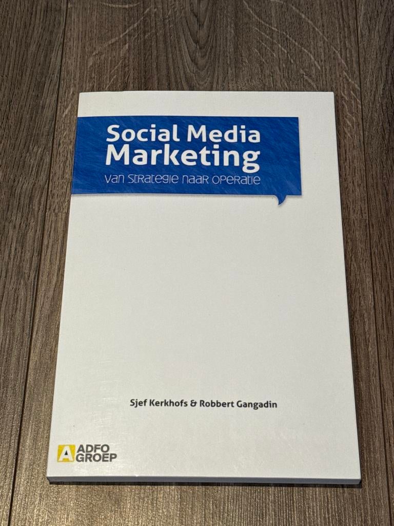 Social Media Marketing - 9789491560071, Ophalen of Verzenden, Zo goed als nieuw, HBO