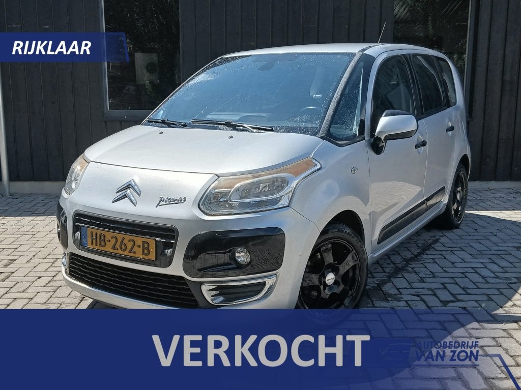 Citroën C3 Picasso 1.4VTI NW APK Airco Clima PDC Hoge instap, Auto's, Voorwielaandrijving, Bedrijf, Grijs, 1397 cc