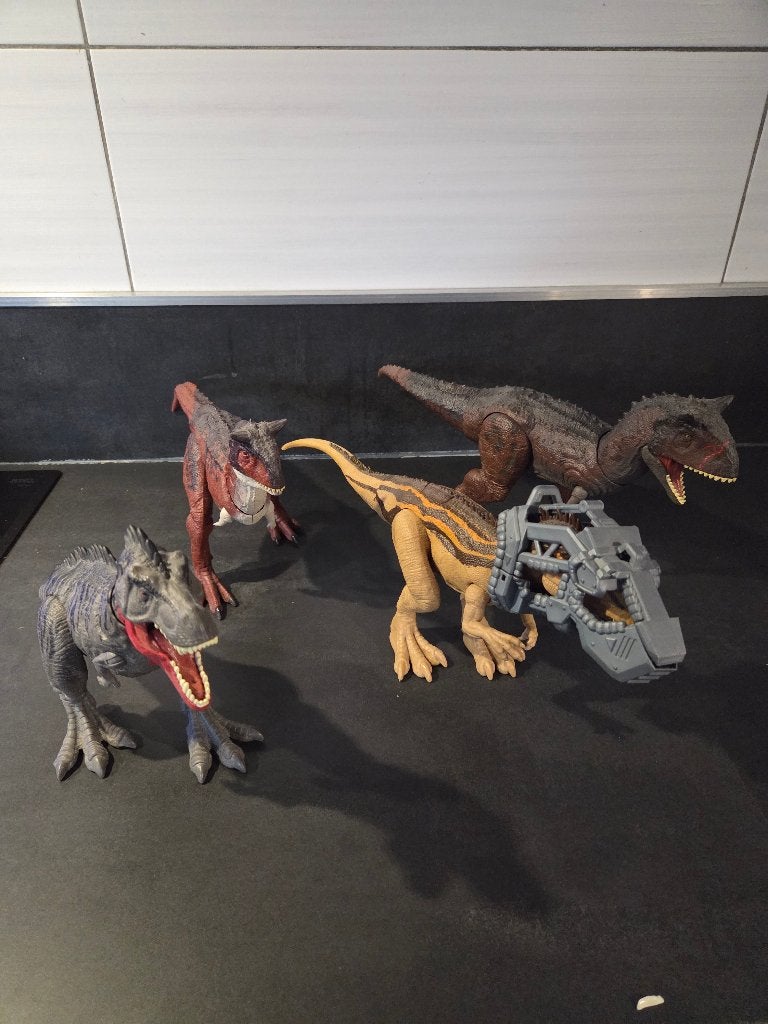 Diverse mattel jurassic world dino's, Ophalen of Verzenden, Zo goed als nieuw