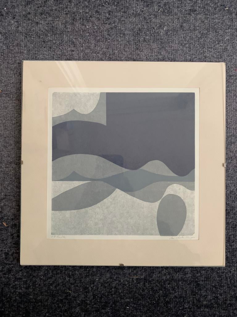 Originele lino Peter Richter (Chiron) aan Charles Mingus, Ophalen of Verzenden