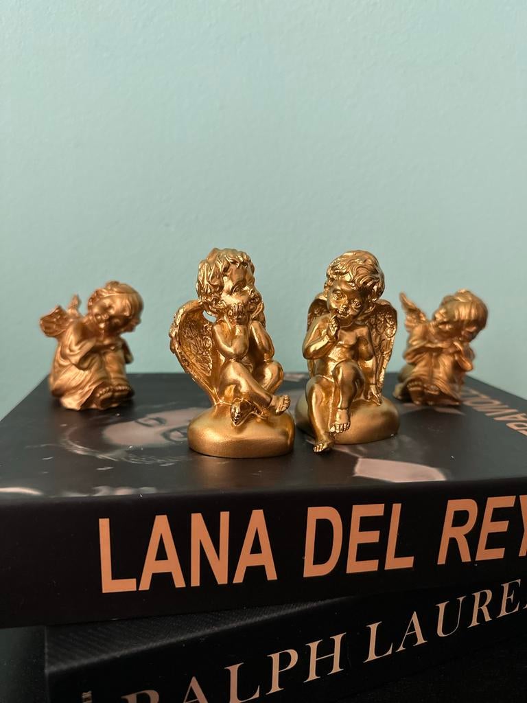 ENGELEN - Beelden | Popart | Vintage | Angels | Gold, Verzamelen, Beelden en Beeldjes, Ophalen of Verzenden, Zo goed als nieuw