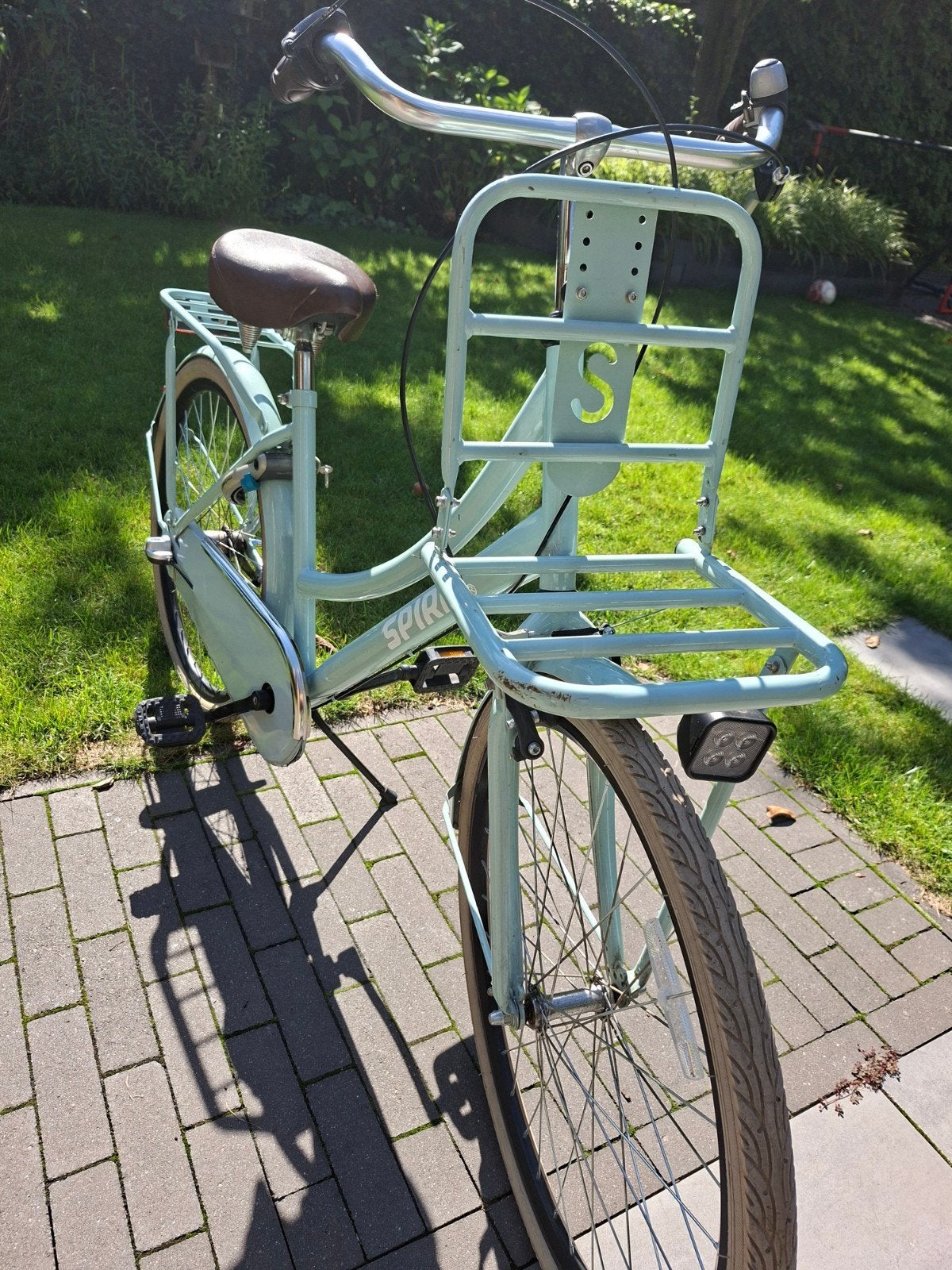 Spirit fiets met 26 inch wielen en 3 versnellingen, Terugtraprem, Gebruikt, Versnellingen, Minder dan 47 cm