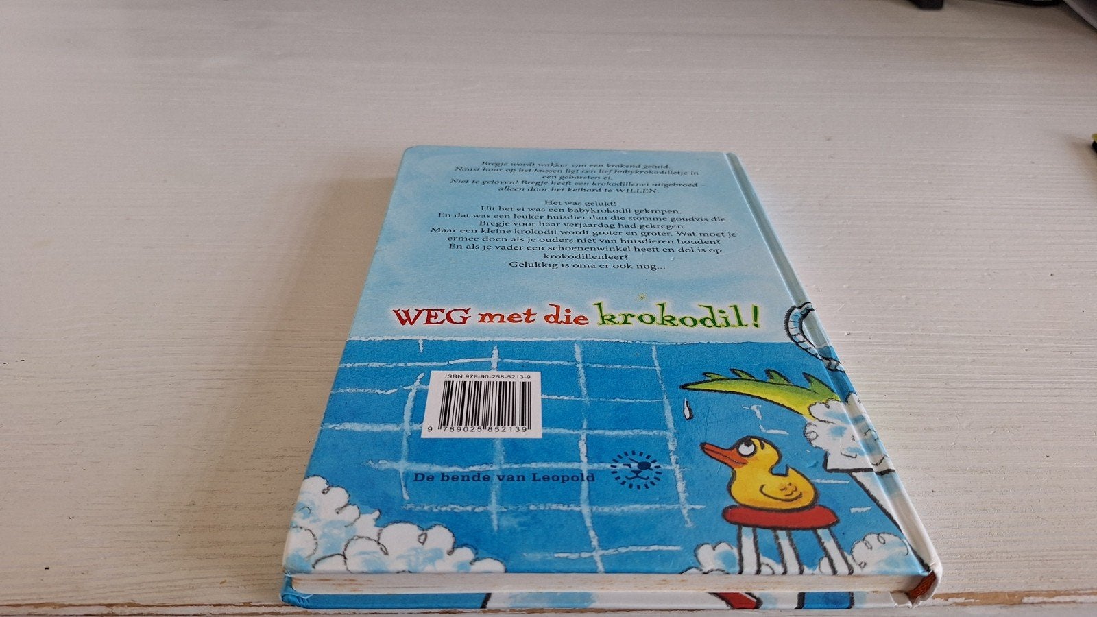 Weg met die krokodil! - Paul van Loon, Ophalen of Verzenden, Gelezen, Paul van Loon, 3 tot 4 jaar