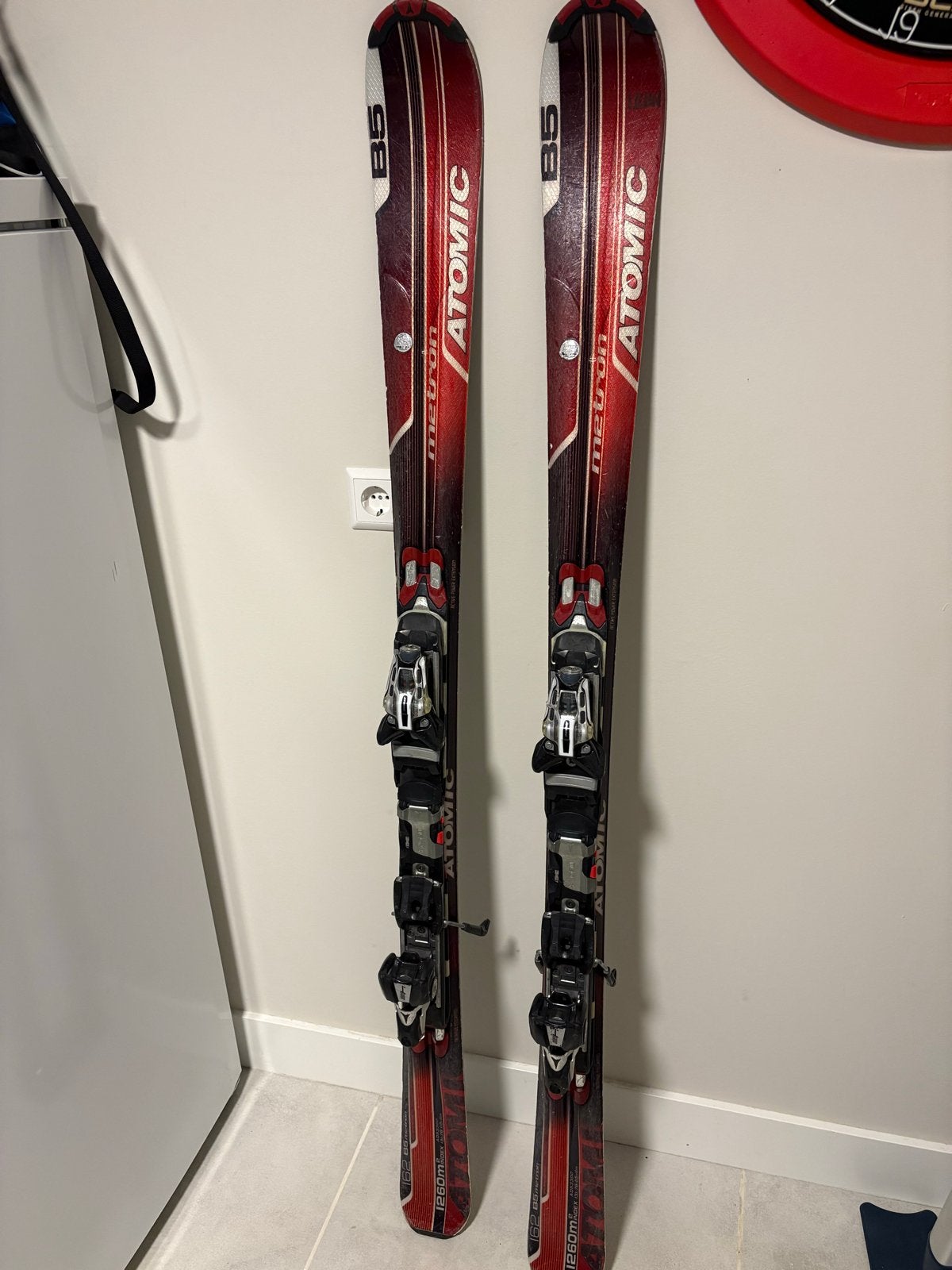 Atomic Metron B5 Ski's 162cm met bindingen, Ophalen, 160 tot 180 cm, Gebruikt, Atomic