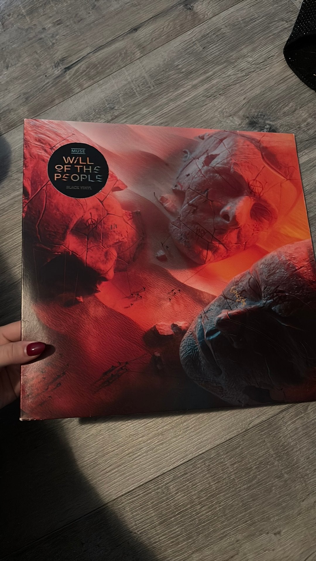 MUSE WILL OF THE PEOPLE PLAAT, Ophalen, Zo goed als nieuw