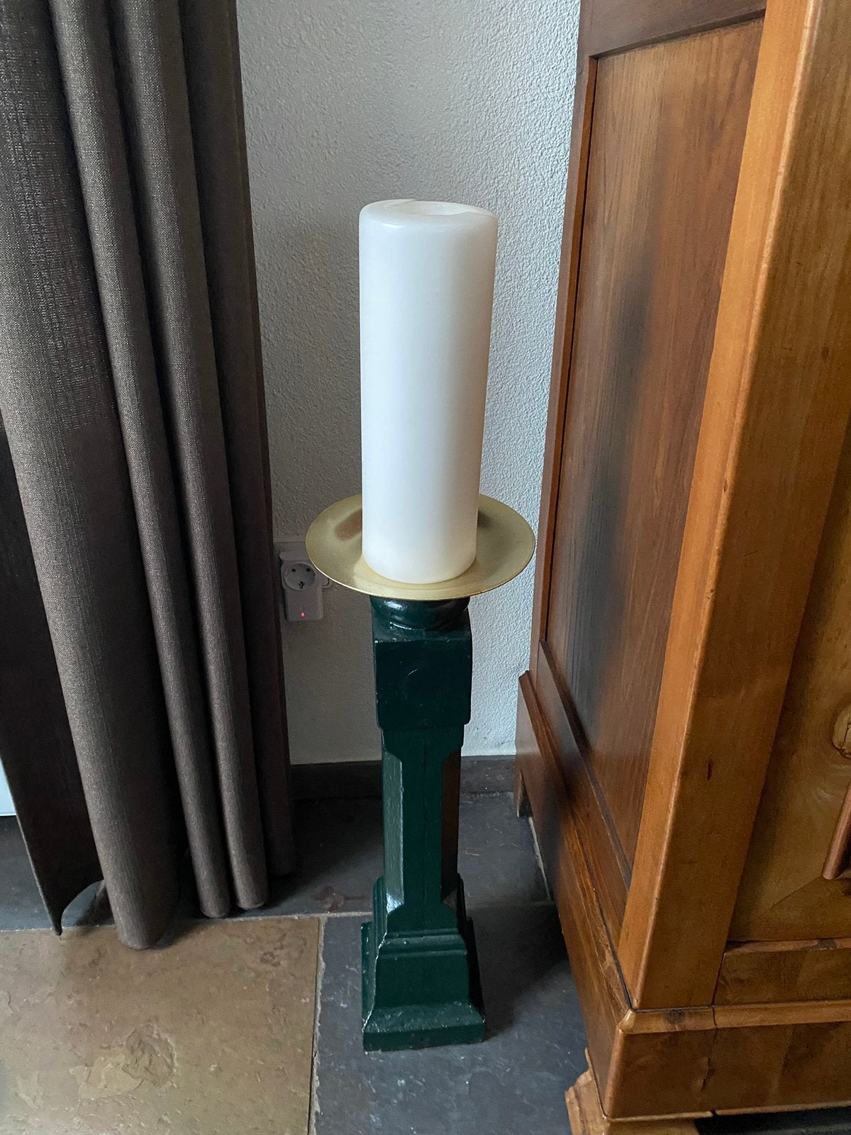 Kaarsenstandaart, Ophalen, Gebruikt