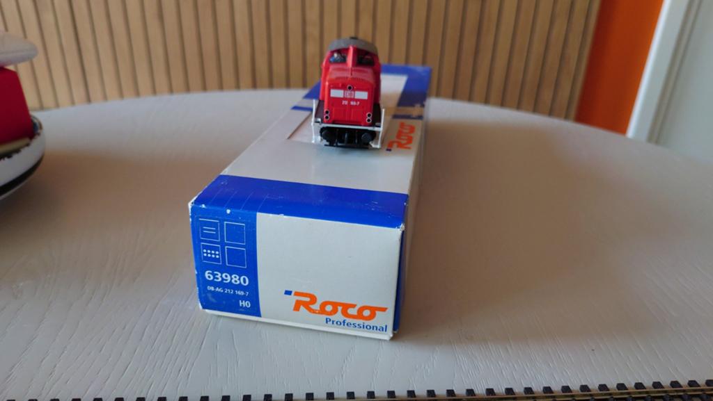 Roco 63980 DB 212, Hobby en Vrije tijd, Modeltreinen | H0, Gebruikt, Ophalen of Verzenden, Roco, Analoog