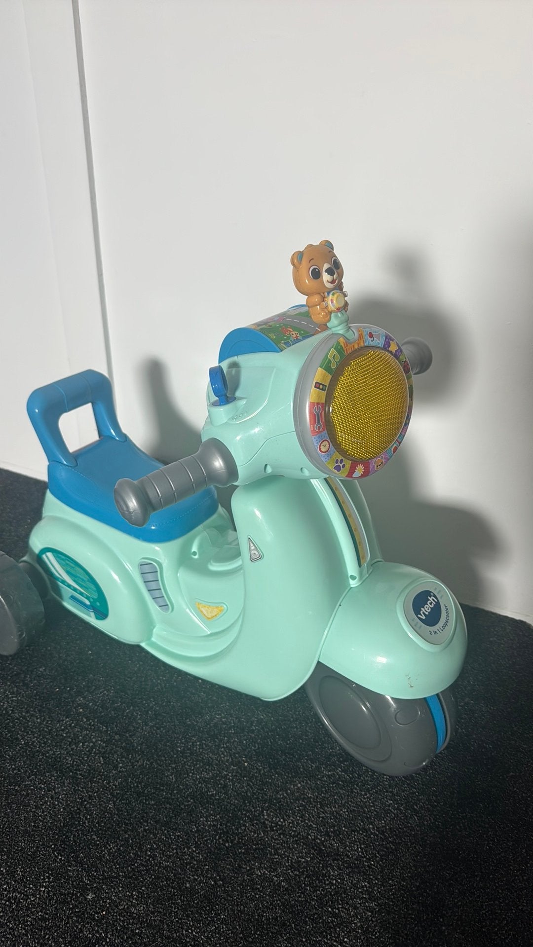 Vtech 2 in 1 loopscooter, Ophalen, Zo goed als nieuw, Beeldje of Figuurtje