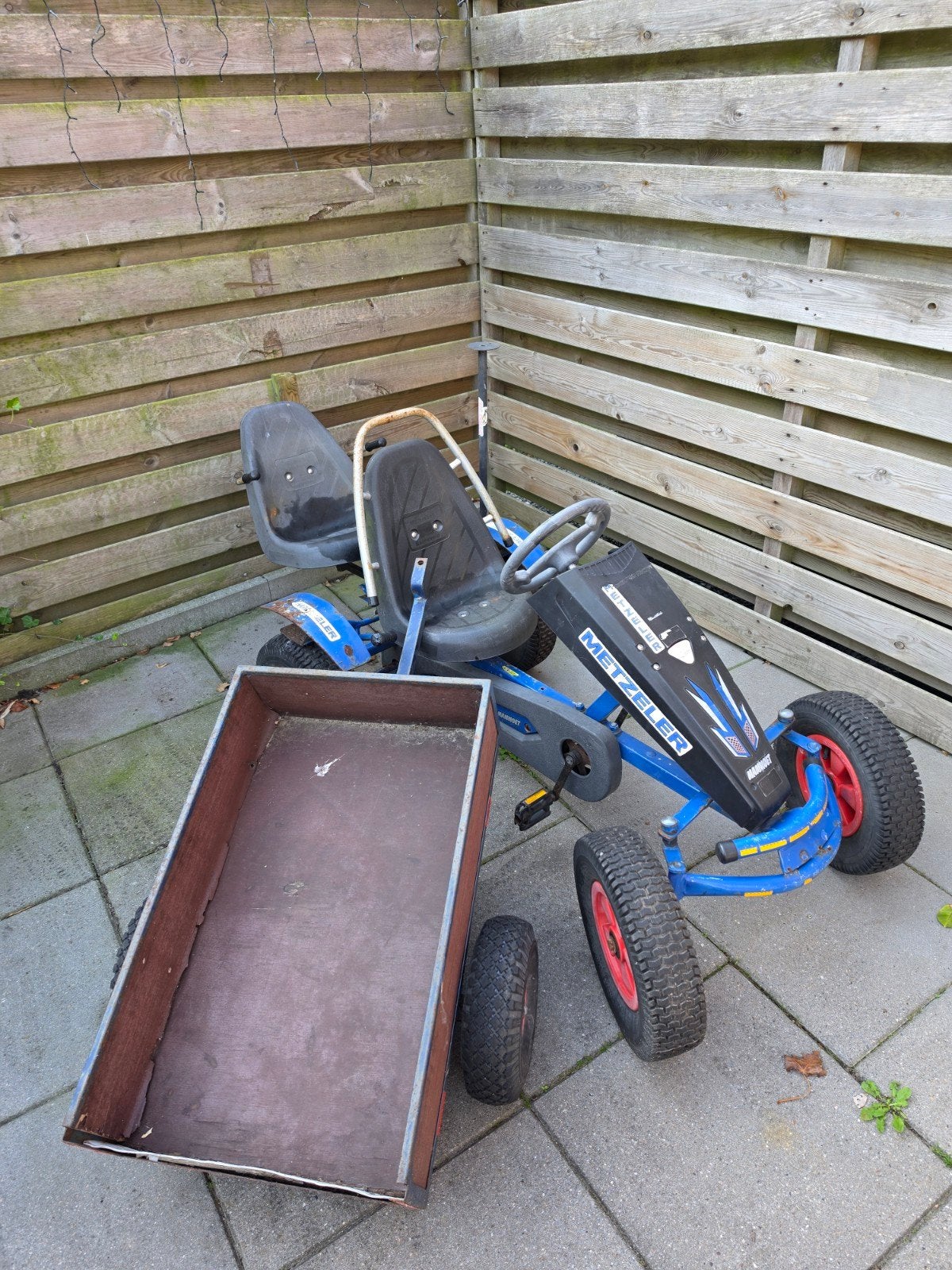 Skelter met extra zitje en aanhanger, Ophalen, Gebruikt