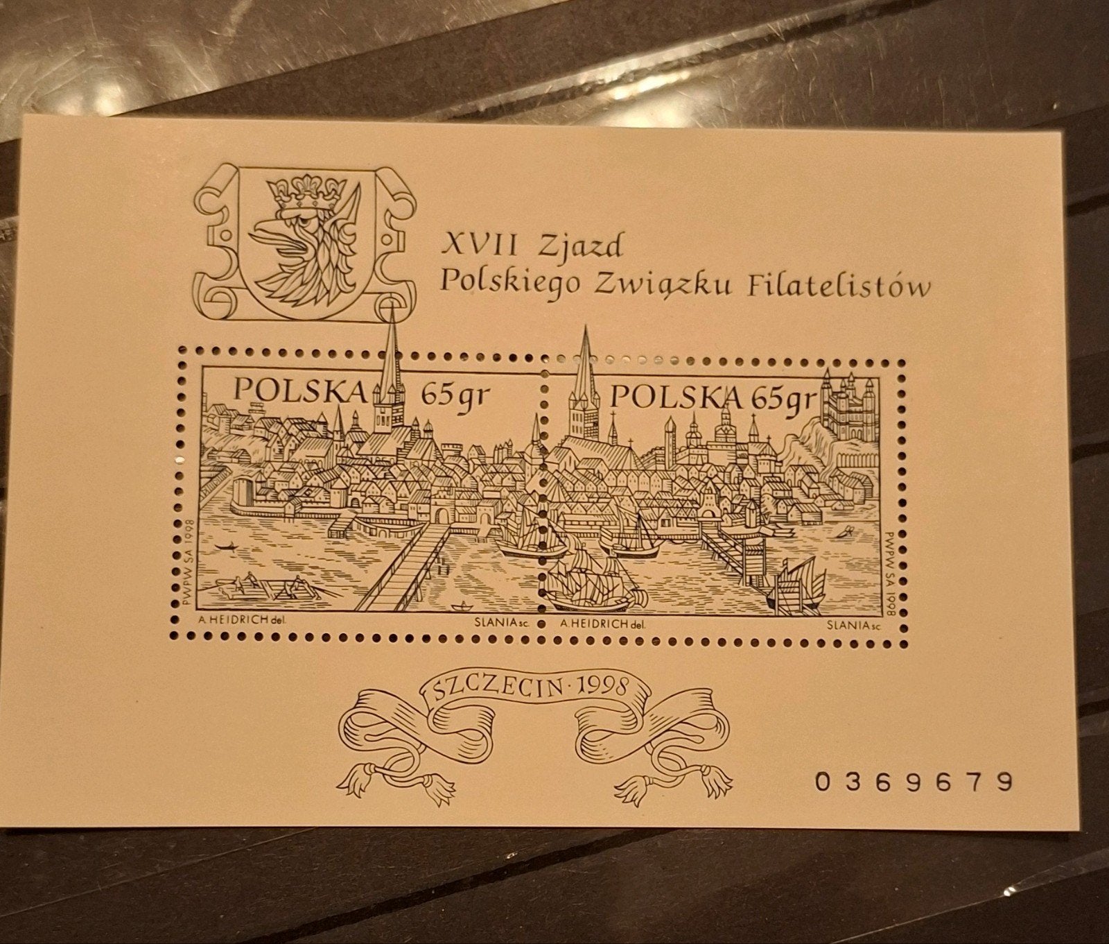 Polen Szczecin 1998 postfris, Ophalen of Verzenden, Polen, Postfris