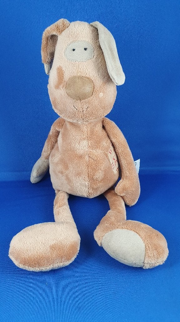 Haas, grote bruine haas knuffel. HAB1. 34cm. T4, Tweedehands verkoop, Tweedehands verkoop, Gebruikt, Overige typen