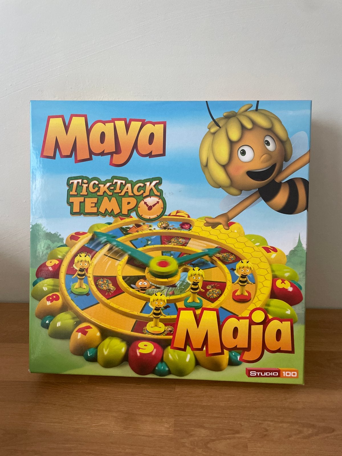 Maya de Bij Tick Tack Tempo bordspel, Drie of vier spelers, Ophalen, Zo goed als nieuw