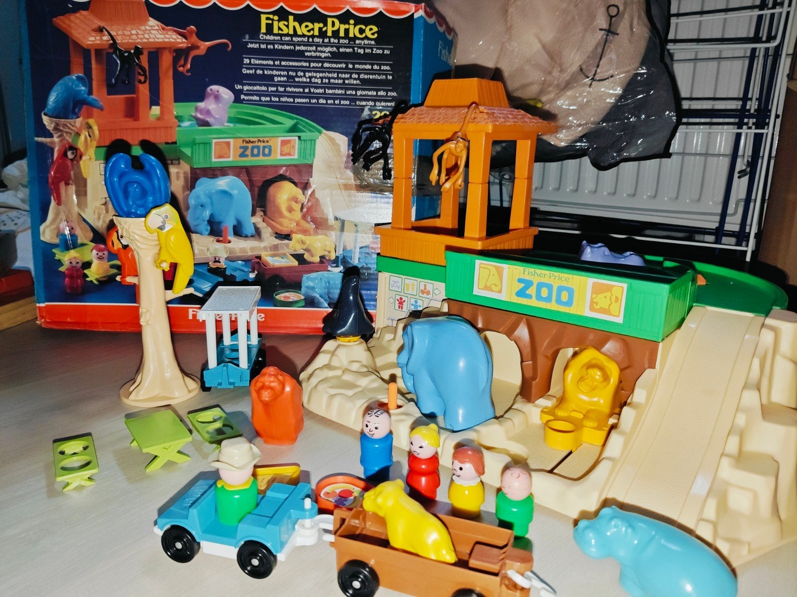 Fisher-Price Zoo - Complete Set, Ophalen, Gebruikt