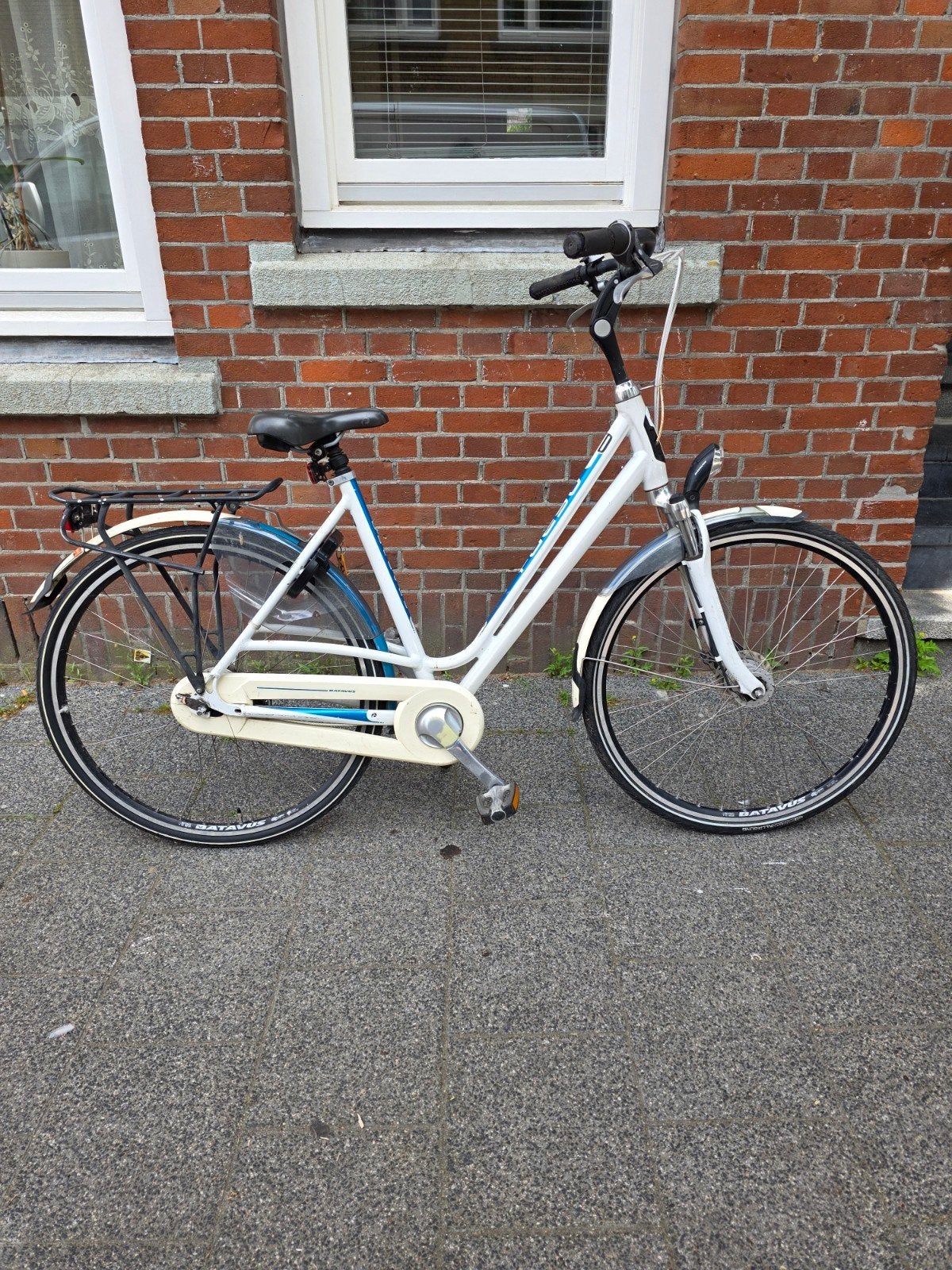 Batavus fuego damesfiets 28 inch with 7 gears, 53 tot 56 cm, Ophalen, Zo goed als nieuw, Batavus