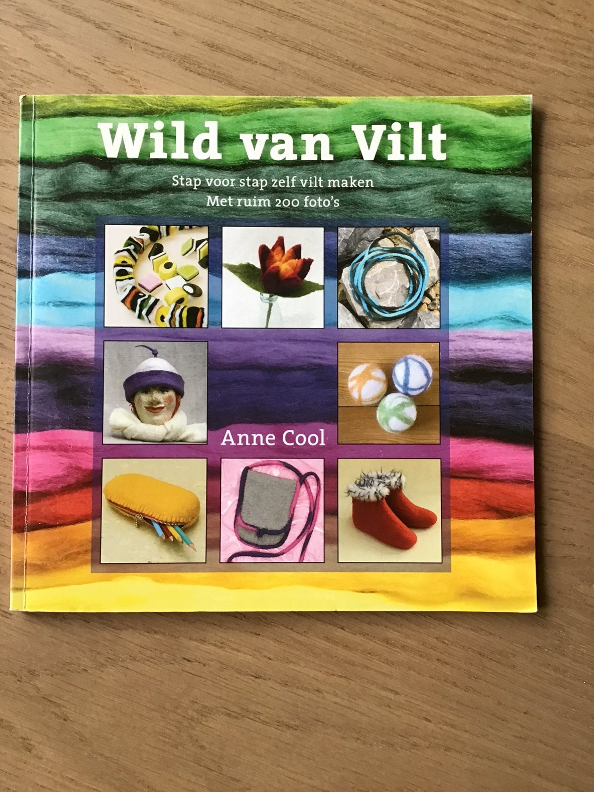 Wild van vilt. Anne Cool., Verzenden, Gebruikt, Boek of Patroon, Wolvilt