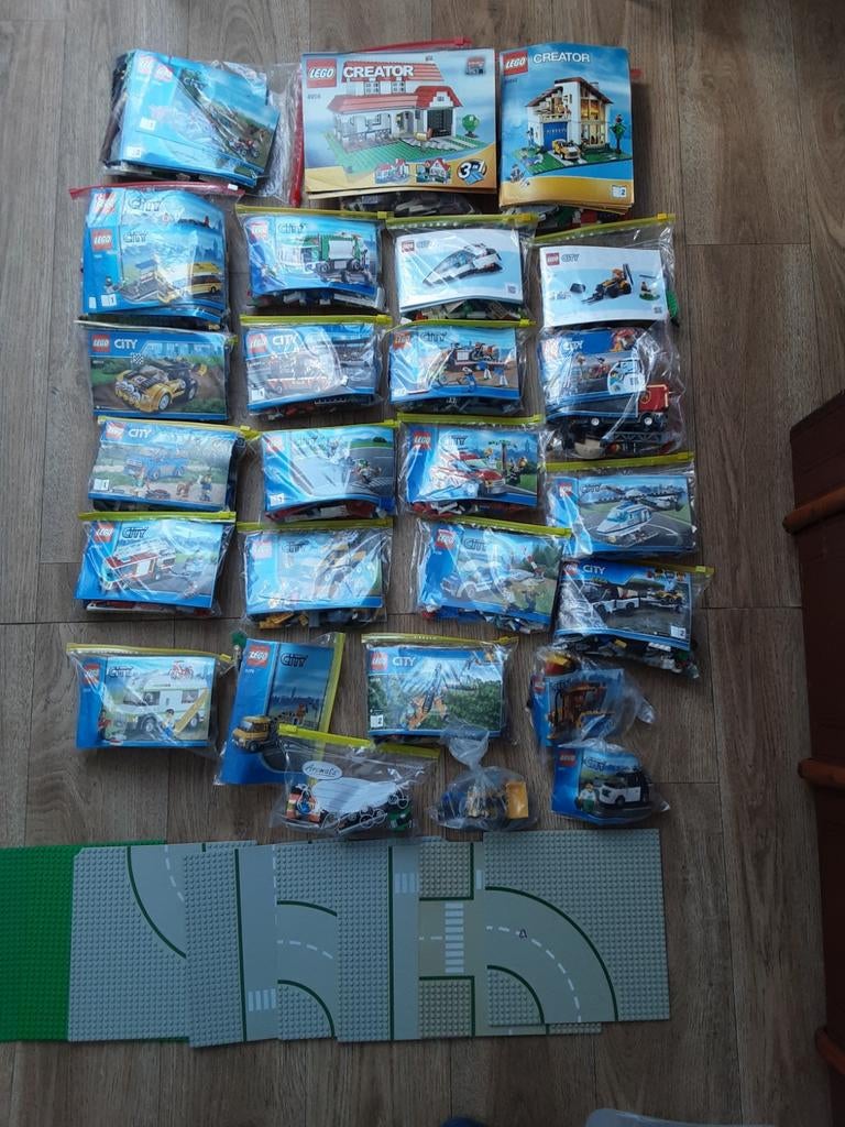 Complete Lego stad, Ophalen, Zo goed als nieuw