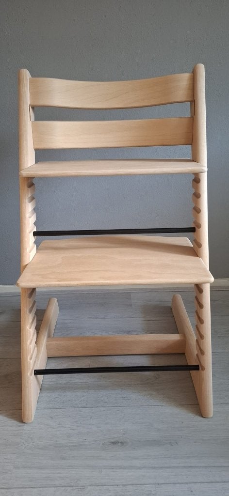 Stokke tripp trapp naturel oak kleur als nieuw, Ophalen of Verzenden, Zo goed als nieuw, Meegroeistoel