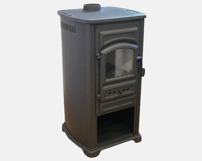 Stalen Houtkachel | Nordflam Merido (6 KW), Niet ingevuld, Niet ingevuld, Niet ingevuld