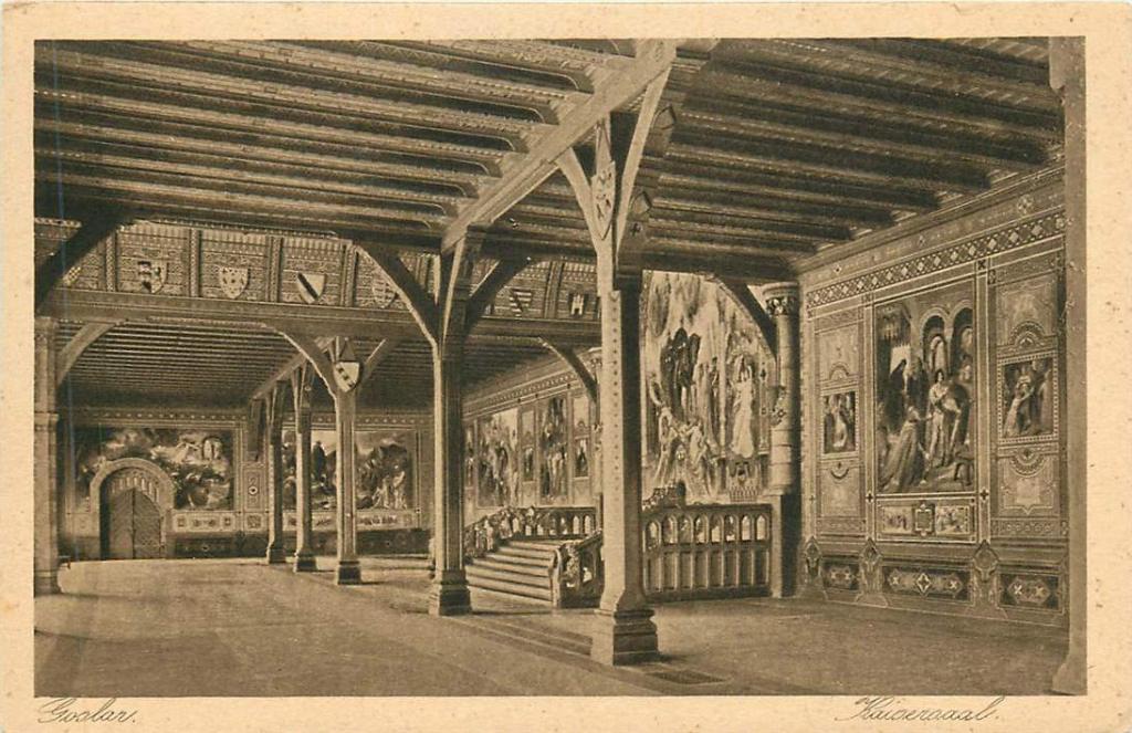 381-328-011 Goslar Kaisersaal, Verzenden, Voor 1920, Duitsland