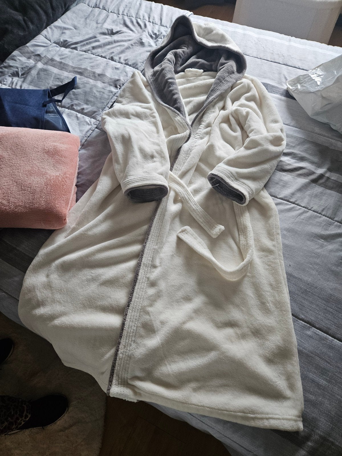 Nieuwe Optidee ochtendjas - Maat M, Optidee, Ophalen, Nieuw, Maat 38/40 (M)