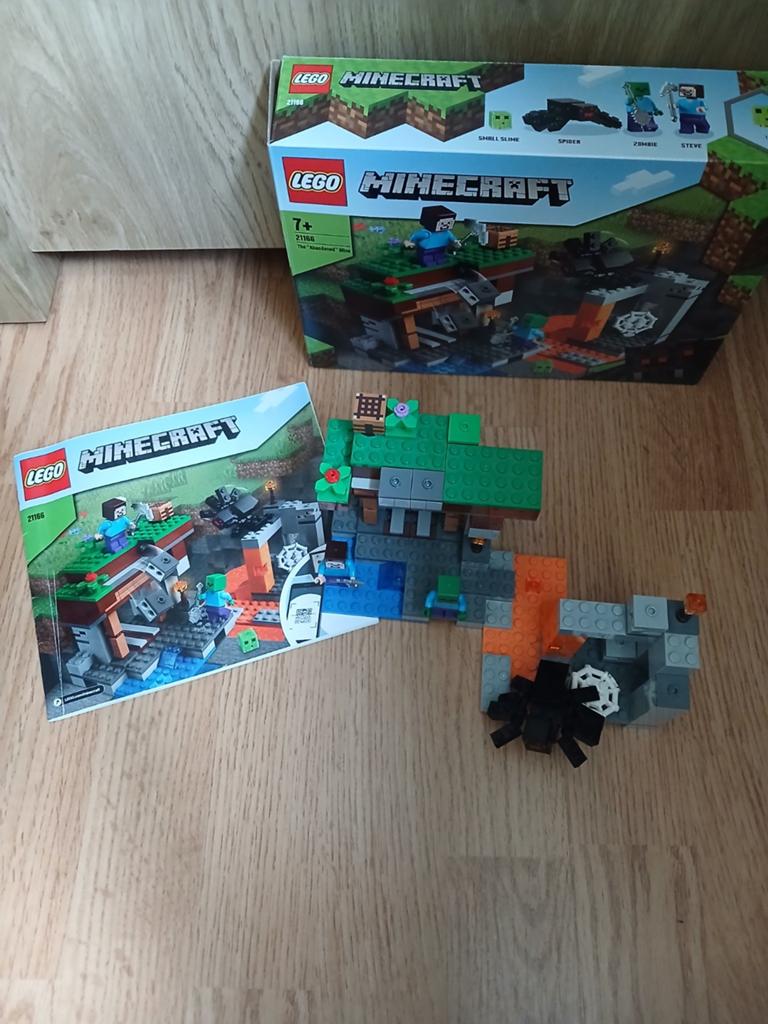 Lego minecraft 21166 de verlaten mijn, Minecraft, Lego, Ophalen of Verzenden, Zo goed als nieuw