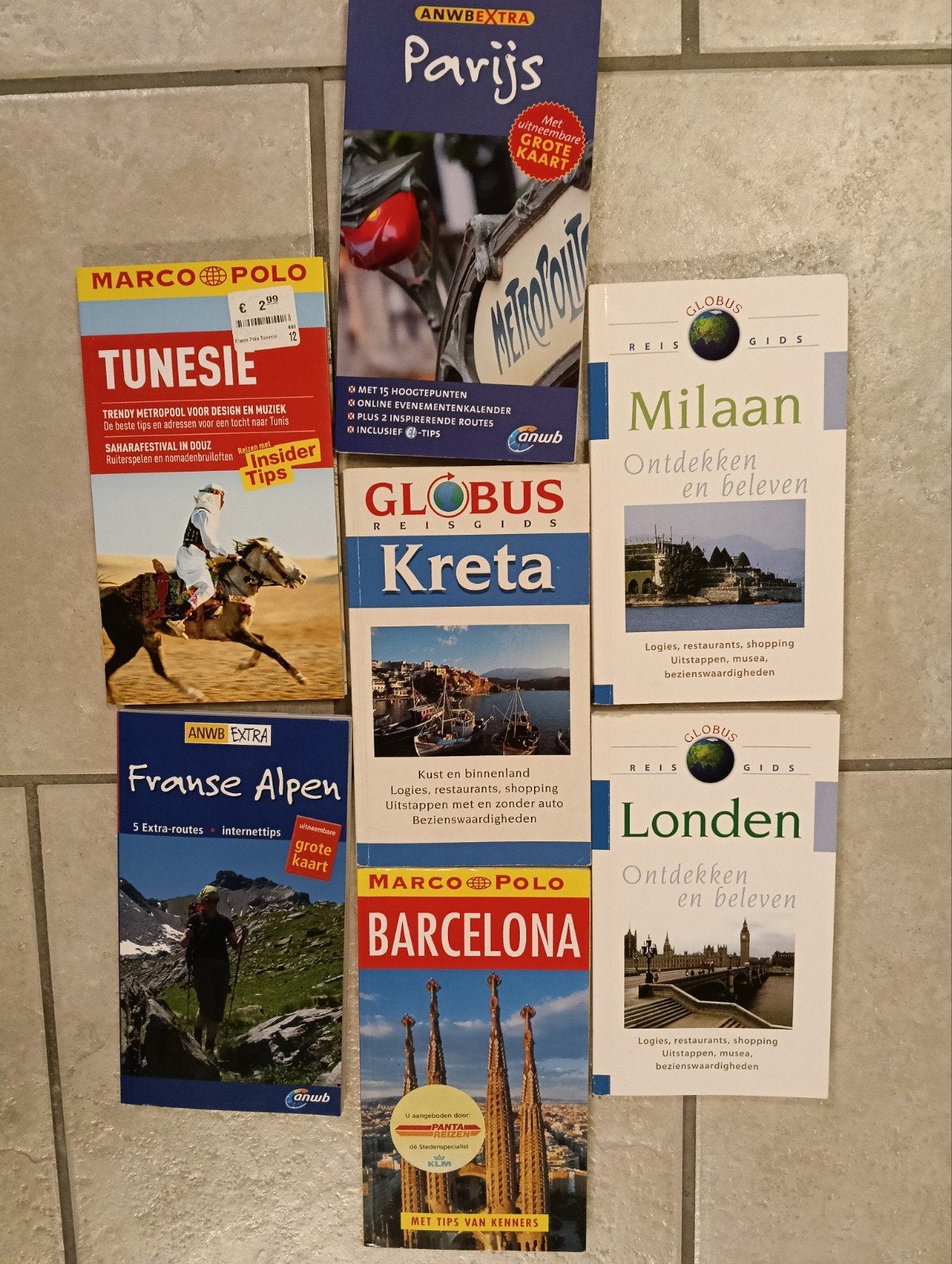 Reisboekjes van diverse steden en landen, Gelezen, Europa, Ophalen of Verzenden, Reisgids of -boek