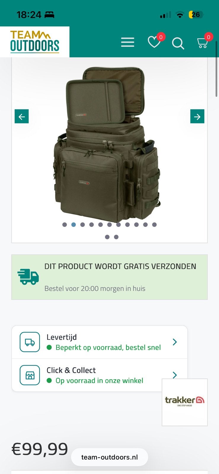 TRAKKER NXG SCOUT RUCKSACK fox solar nash aqau jag esp korda, Ophalen of Verzenden, Zo goed als nieuw, Overige typen