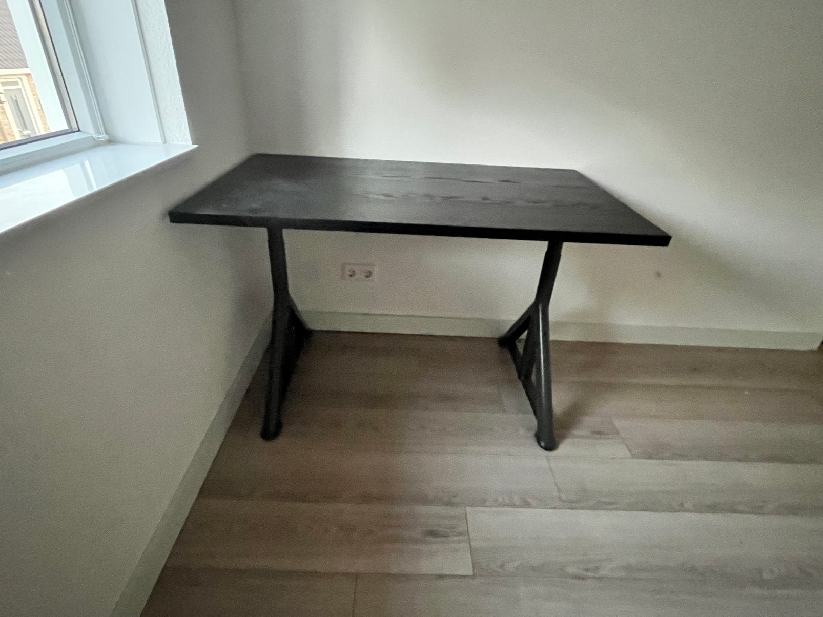 Ikea bureau Idasen in hoogte verstelbaar, Ophalen, Gebruikt, 120 cm, In hoogte verstelbaar