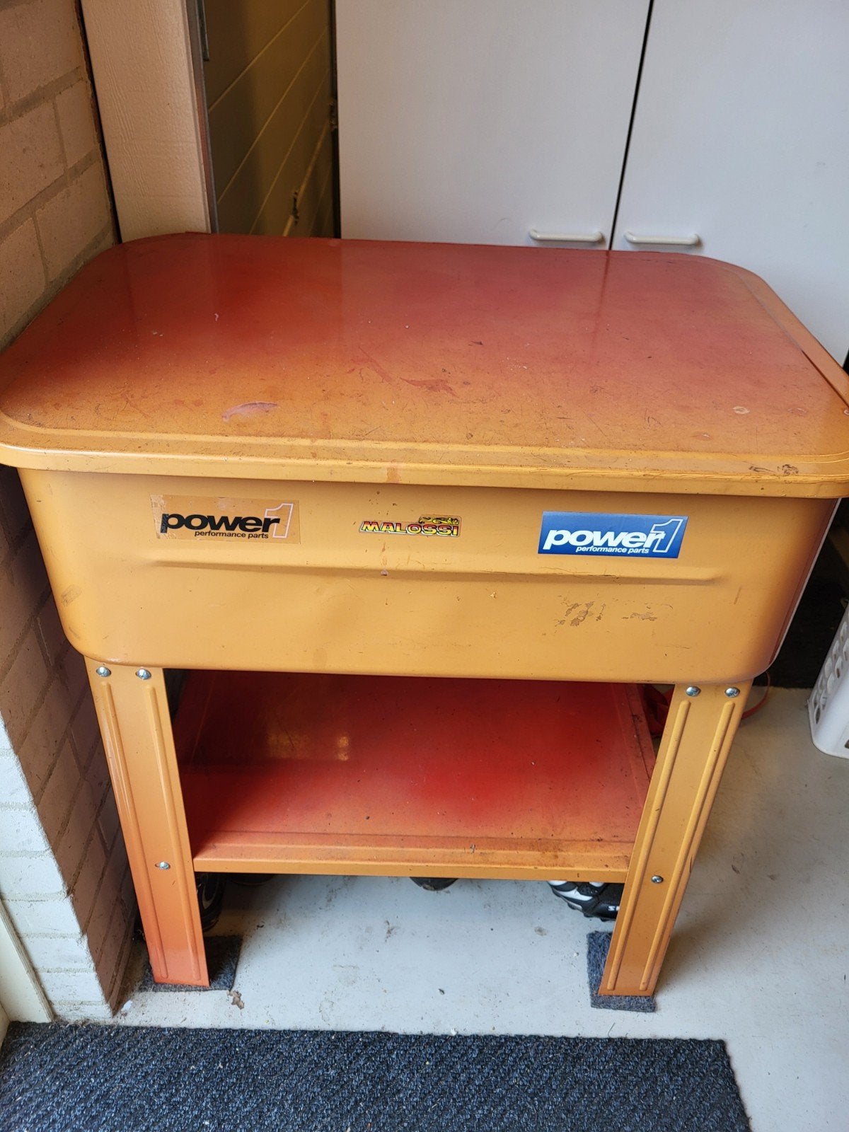 Ontvetterbak 90liter, Ophalen