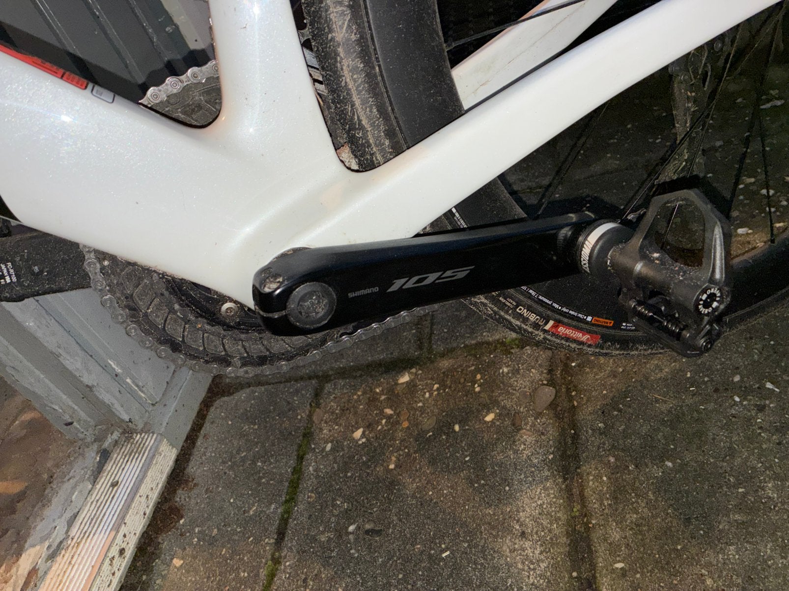 Shimano 105 R7100 4iiii Precision Powermeter 3, Crankstel of Pedalen, Nieuw, Ophalen of Verzenden, Aluminium