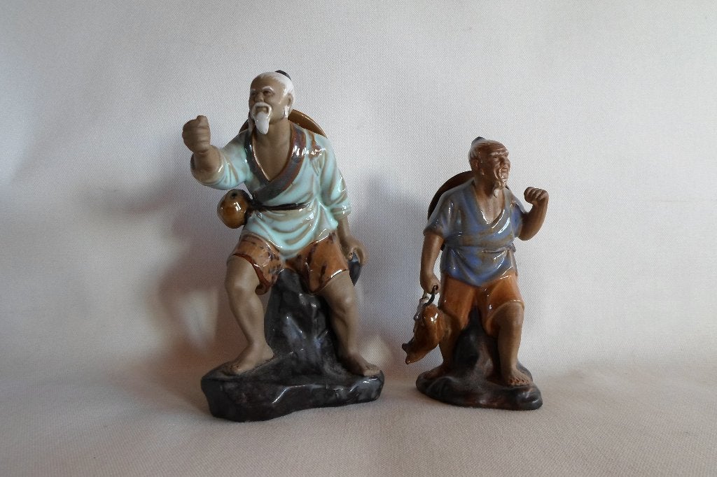 Beelden China Vissers, Verzamelen, Beelden en Beeldjes, Ophalen of Verzenden, Zo goed als nieuw, Mens
