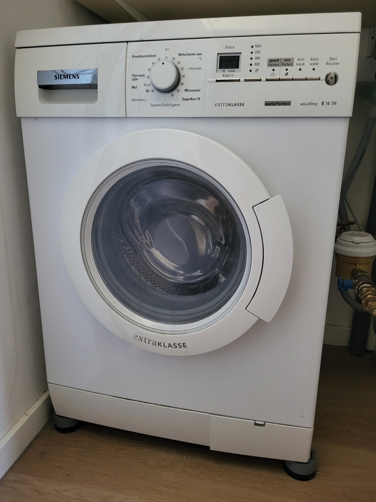 Siemens Wasmachine - ExtraKlasse, Witgoed en Apparatuur, Wasmachines, Ophalen, Gebruikt, Wolwasprogramma, Voorlader