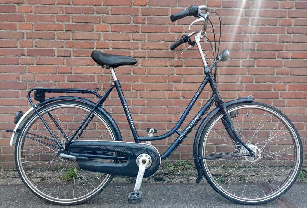 Hele nette Gazelle Maxinette damesfiets wielmaat 26 inch, Ophalen, Gebruikt, Versnellingen, Minder dan 47 cm