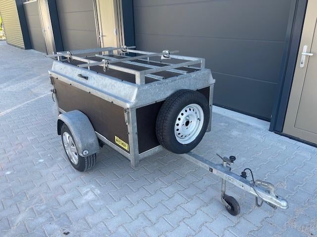 Power bagagewagen met imperiaal 175x100 cm. perfecte staat, Ophalen, Zo goed als nieuw